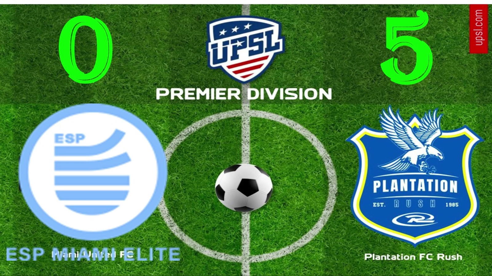 ESP Miami vs Plantation FC Rush
